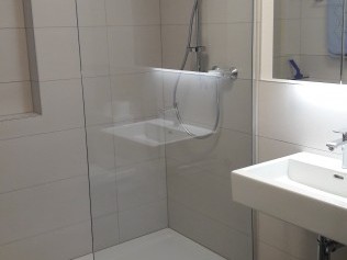 Badezimmer - Ferienhaus Gornerwald