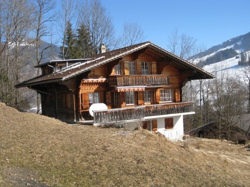 Vue extérieure en été - Maison de vacances Gürütsch Gstaad