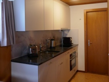 Küche - Ferienhaus Haus am Berg