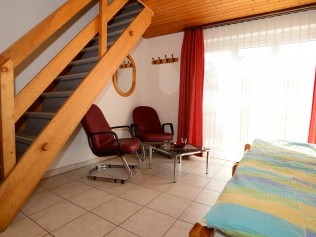Wohn- und Schlafzimmer - Ferienhaus Juliana
