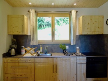 Cuisine - Maison de vacances La Chotte