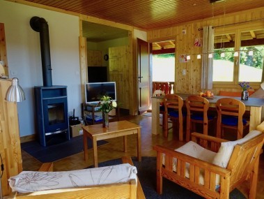 Salon - Maison de vacances La Chotte