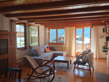 Salon - Maison de vacances La Stalla