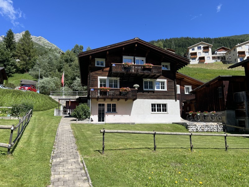 Aussenansicht im Sommer - Ferienhaus La Valletta