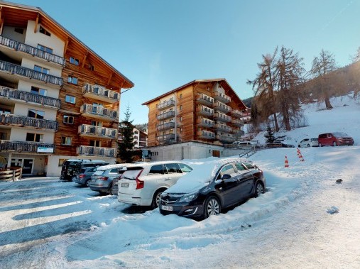 Aussenansicht im Winter - Ferienhaus Le Pracondu