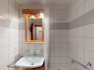 Badezimmer - Ferienhaus Le Pracondu