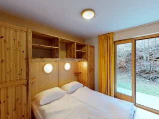 Schlafzimmer - Ferienhaus Le Pracondu