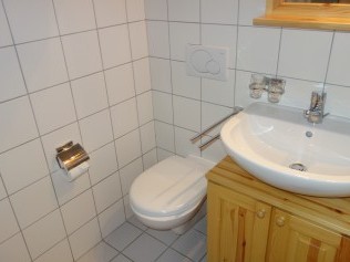 Badezimmer - Ferienhaus Le Pracondu