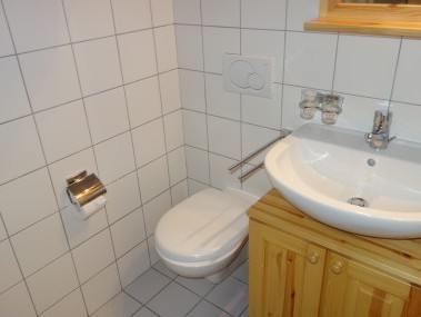 Badezimmer - Ferienhaus Le Pracondu