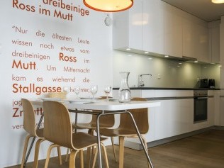 Cuisine avec coin repas - Maison de vacances legendär