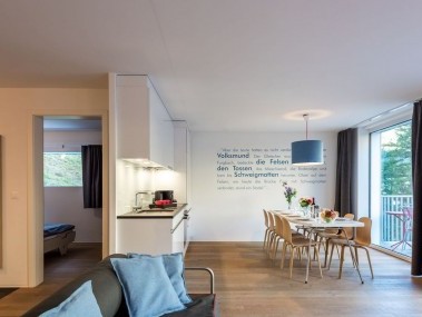 Cuisine avec coin repas - Maison de vacances legendär