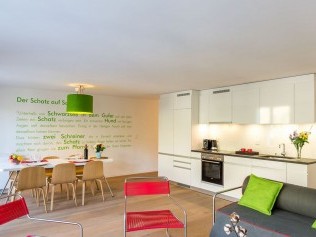 Cuisine avec coin repas - Maison de vacances legendär