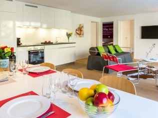 Cuisine avec coin repas - Maison de vacances legendär