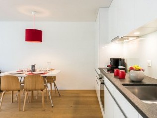 Cuisine avec coin repas - Maison de vacances legendär