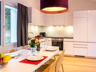 Cuisine avec coin repas - Maison de vacances legendär