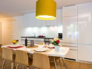 Cuisine avec coin repas - Maison de vacances legendär