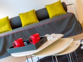 Salon - Maison de vacances legendär