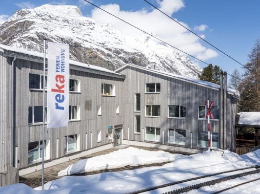 Aussenansicht im Winter - Ferienhaus legendär