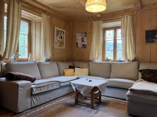 Wohnzimmer - Ferienhaus Lemm