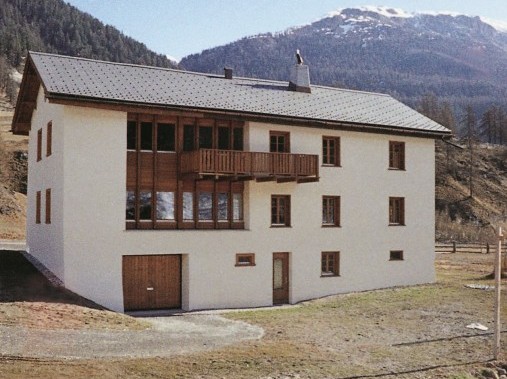 Vista esterna in estate - Casa di vacanza Lemm