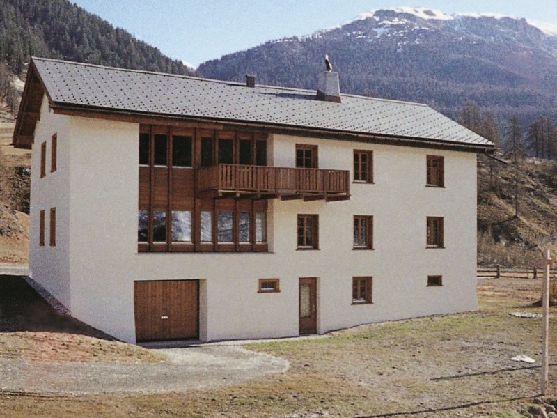 Aussenansicht im Sommer - Ferienhaus Lemm
