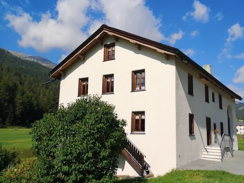 Aussenansicht im Sommer - Ferienhaus Lemm