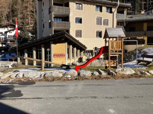 Vista esterna in inverno - Casa di vacanza Margun