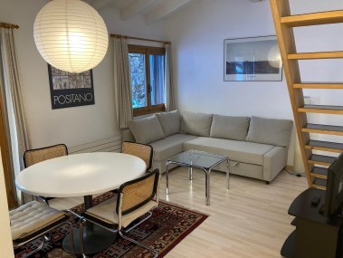 Salon avec coin repas - Maison de vacances Margun