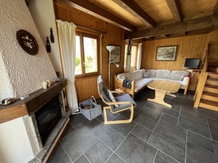 Wohnzimmer - Ferienhaus Orchidée