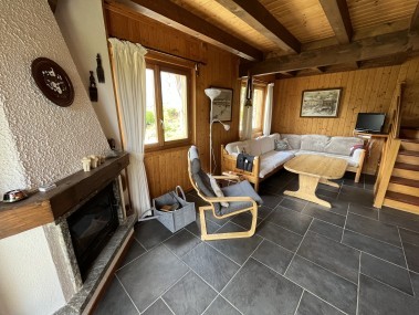 Wohnzimmer - Ferienhaus Orchidée