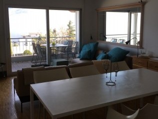 Salon avec coin repas - Maison de vacances Palazzo Daniela