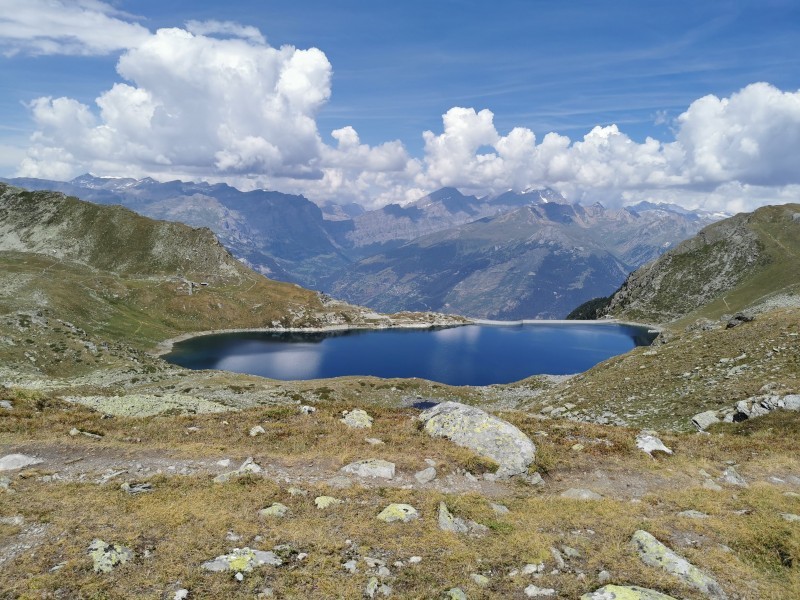 Aussenansicht im Sommer - Ferienhaus Plein Ciel