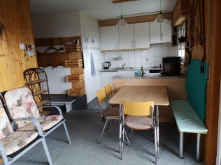 Küche mit Essbereich - Ferienhaus Plein Ciel