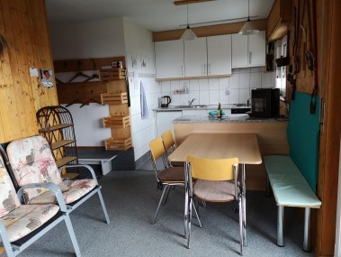 Küche mit Essbereich - Ferienhaus Plein Ciel