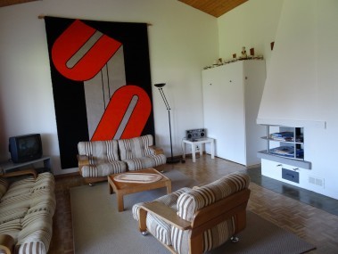 Wohnzimmer - Ferienhaus Riveraine