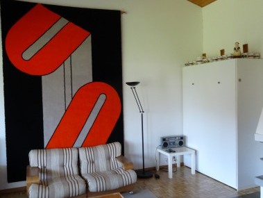 Wohnzimmer - Ferienhaus Riveraine