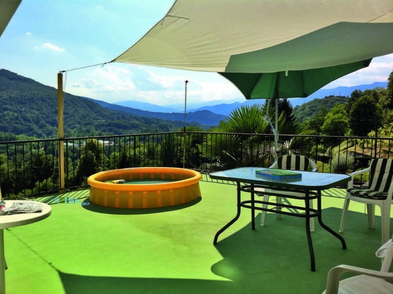 Terrasse - Maison de vacances Rustico Rovedera
