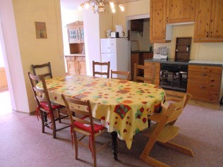 Cuisine avec coin repas - Maison de vacances Rustico Rovedera