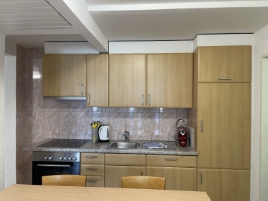 Küche mit Essbereich - Ferienhaus Schlössli