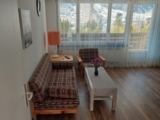 Wohn- und Schlafzimmer - Ferienhaus Schlössli