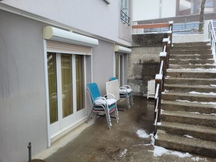 Terrasse - Ferienhaus Schlössli