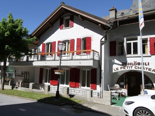 Aussenansicht im Sommer - Ferienhaus Schlössli