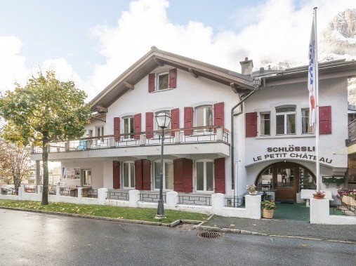 Aussenansicht im Sommer - Ferienhaus Schlössli