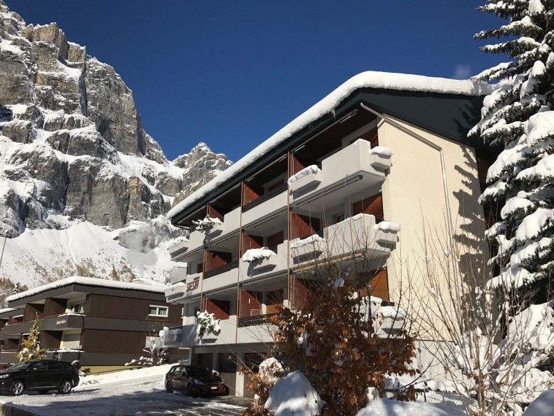 Vue extérieure en hiver - Maison de vacances Siesta