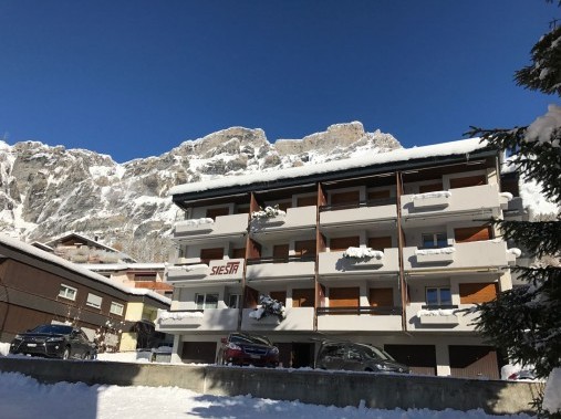 Aussenansicht im Winter - Ferienhaus Siesta