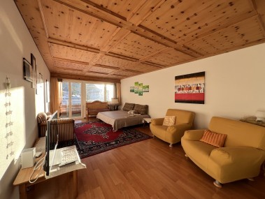 Wohnzimmer - Ferienhaus Uf'm Büel