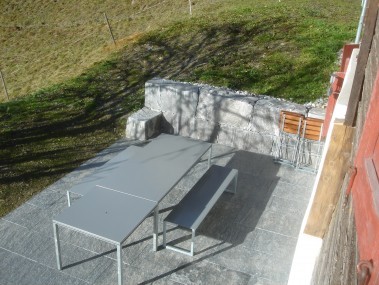 Terrasse - Ferienhaus Ursulina