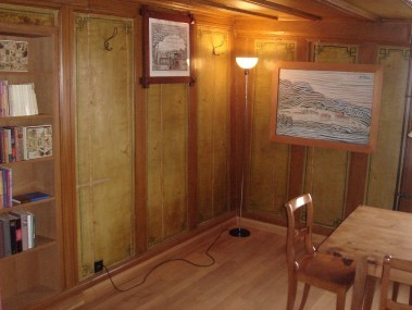 Wohnzimmer mit Essbereich - Ferienhaus Ursulina