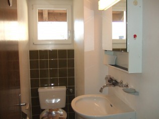 Badezimmer - Ferienhaus Wetterhorn