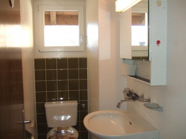 Badezimmer - Ferienhaus Wetterhorn